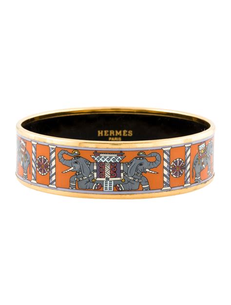 hermes wide printed enamel bracelet|best Hermes bracelets 2021.